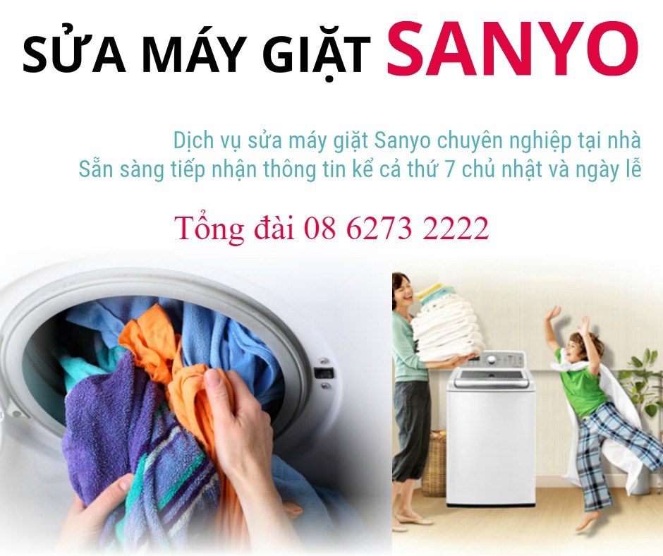 Dịch vụ khắc phục máy giặt Sanyo Quận Thủ Đức tại nhà